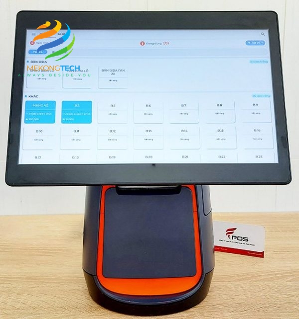 Máy pos tính tiền luôn được vệ sinh, kiểm tra kỹ trước khi bàn giao tới tay khách hàng